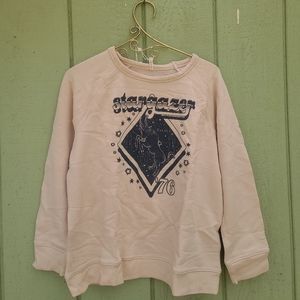 Spell Sample Stargazer Sloppy Joe New w/ tag Sweater cream S designs OOAK